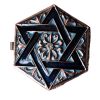 [Hexagram] Retro Ring Box Tin Alloys Jewelry Box Ring Display Box; 2.55 by 2.55''