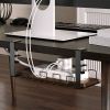 Under Desk Wire Storage Rack Under Desk Cable Organizer Wire Cable Tray