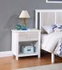 Connelly Nightstand White/Rockport Gray