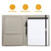 Organizer Case For 9.7in Tablet PC Business Tablet Portfolio with A5 Notepad Paper Pad Card Holder