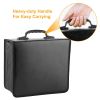 400 Discs CD Case CD DVD Storage Binder Sleeves Bag Portable Media Disk Wallet