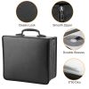 400 Discs CD Case CD DVD Storage Binder Sleeves Bag Portable Media Disk Wallet