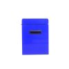 Detachable 4 Drawer Tool Chest with Bottom Cabinet and one Adjustable Shelf--Blue