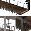 Under Desk Wire Storage Rack Under Desk Cable Organizer Wire Cable Tray