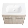 30 Inch Freestanding Bathroom Vanity(KD-Packing)-BVC04830WEO