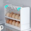 Kitchen Egg Holder Refrigerator Egg Stand Shelf Fresh Storage Box Eggs Display Rack Eggs Storage Container Fridge Organizer