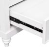 30" Bathroom Vanity with Sink;  Combo;  Cabinet with Doors and Drawer;  Solid Frame and MDF Board;  White