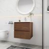 24" Bathroom Vanity With Gel Basin Top(G-BVB01924BNO)