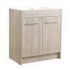 30 Inch Freestanding Bathroom Vanity(KD-Packing)-BVC04830WEO