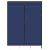 71" Portable Closet Wardrobe Clothes Rack Storage Organizer with Shelf Navy RT