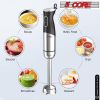 5Core 400W Immersion Hand Blender Multifunctional Electric 9 speed 2 accessories HB 1516