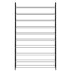 50-Pair Shoe Rack Storage Organizer 10-Tier Portable Wardrobe Tower Stackable Adjustable Shelf