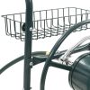 Garden Hose Trolley with 1/2" Hose Connector 246.1' Steel