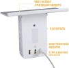 Wall Outlet Extender-2 Pack Surge Protector 15 A Multifunctional Outlet Wall Plug with USB Ports(3.4A Total), 6 AC Outlets