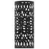 Umbrella Stand Leaves Steel Black