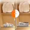 3 Pack Sock Organizer Box Foldable Damp Proof Storage Drawers Multi-cells Underwear Tie Container