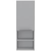 Mila Bathroom Cabinet; Two Internal Shelves; Two External Shelves; Single Door -White