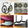 2Pcs Heavy Duty Garage Storage Hooks Hanger Wall Mount Utility Hooks for Ladders Bike Surfboard Kayak