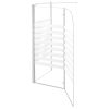 Bath Enclosure 47.2"x26.8"x51.2" Tempered Glass Stripe