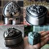 [Rose in Heart] Ring Box Alloys Jewelry Box Ring Display Box; 1.96 by 1.1''