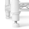 Tough Heavy Duty 5 Tier Wire Shelf, White, 3000 lb Capacity