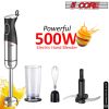 5Core 400W Immersion Hand Blender Multifunctional Electric 9 speed 2 accessories HB 1516