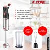 5Core 400W Immersion Hand Blender Multifunctional Electric 9 speed 2 accessories HB 1516