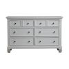 Glendale 6 Drawer Dresser Pure White