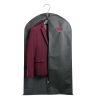 5Pcs 39" Garment Bags Hanging Suit Bags Covers Breathable with Full Zipper Transparent Window