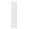 FCH Single Drawer Double Door Storage Cabinet White