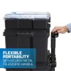 Stack System, Mobile Tool Box for Storage and Organization, Fits 7 Parts Modular Storage System