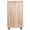 Kenner Storage Cabinet; 1-Drawer; Reclaimed Wood and White