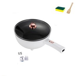 Household Multifunctional Electric Frying Pan (Option: Mechanical nonsteaming grid-US)