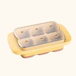 Ice Block Mold Household Food (Color: Yellow)