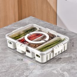 Plastic Thickened Drain Preservation Box (Option: Portable Quad)