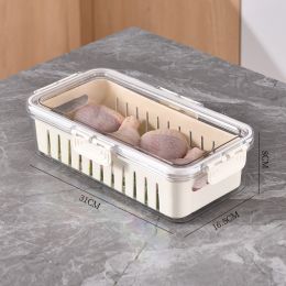 Plastic Thickened Drain Preservation Box (Option: Drilled Fish Box)