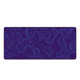 Lock Edge Terrain Series Oversized Mouse Pad For Girls (Option: Purple-1200x600mm)