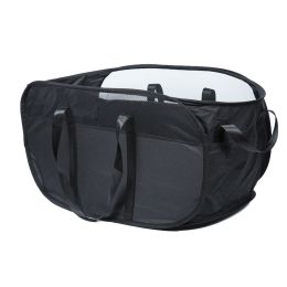 Thick Oxford Cloth Foldable Laundry Basket (Option: Cationic Black)