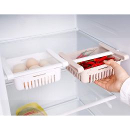 Refrigerator Drawers, Adjustable Storage Shelf Refrigerator Partition Layer Organiser (size: 2 pcs)