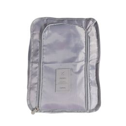 Travel Bra & Panty Organizer; Portable Underwear Organizer Zipper Storage Bag For Tie; Lingerie; Socks (Color: gray)