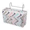 1pc Bedside Storage Bag With Pockets; Fabric Hanging Storage Organizer; Dormitory Upper And Lower Floor Storage Bag; Bedroom Storage Bag