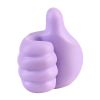 Silicone Thumb Wall Hook Creative Adhesive Thumb Cable Clip Key Hook Wall Hangers for Data Cable Earphone Belt hat Key Storage