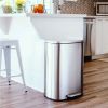 13.2 Gallon Trash Can;  Rectangular Step On Kitchen Trash Can