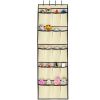 Over the Door Shoes Rack 20-Pocket Organizer 5-Layer Hanging Storage Shelf