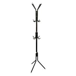 Coat Rack Organizer (Color: BLACK)