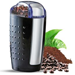 Coffee Grinder Spice Nut Grinders Blender (Black) 5Core CG 01 (Color: BLACK)