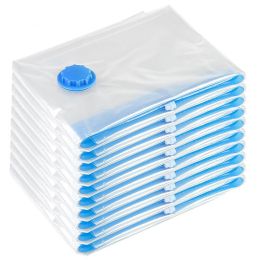 1/5/10 Vacuum Storage Bags Space Saver Hoover Compression for Travel Triple Seal (size: 32"x40")