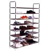 100cm Ultra Large Capacity 8 Layers Non-woven Fabrics & Steel Shoe Rack