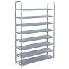 100cm Ultra Large Capacity 8 Layers Non-woven Fabrics & Steel Shoe Rack