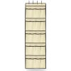 Over the Door Shoes Rack 20-Pocket Organizer 5-Layer Hanging Storage Shelf